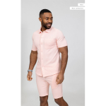 Denaro Shirt en Short Set - Rose Shadow